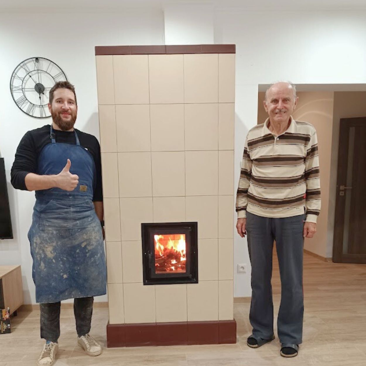 kachlova pec na drevo cena na predaj bezova