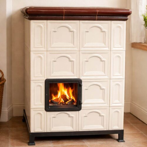 Kachľová pec - kaplnka béžová