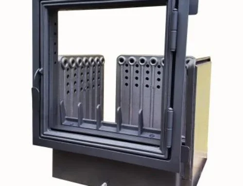 ECO ohnisko, BIO ohnisko, liatinový modul a krb s dvoma dvierkami